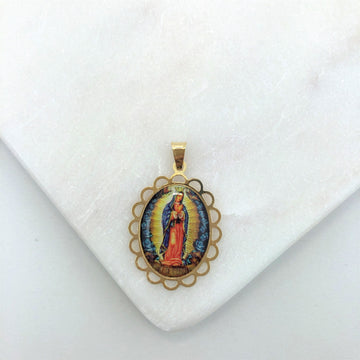 18K Gold Layered Oro Laminado Charm 31.0139/17